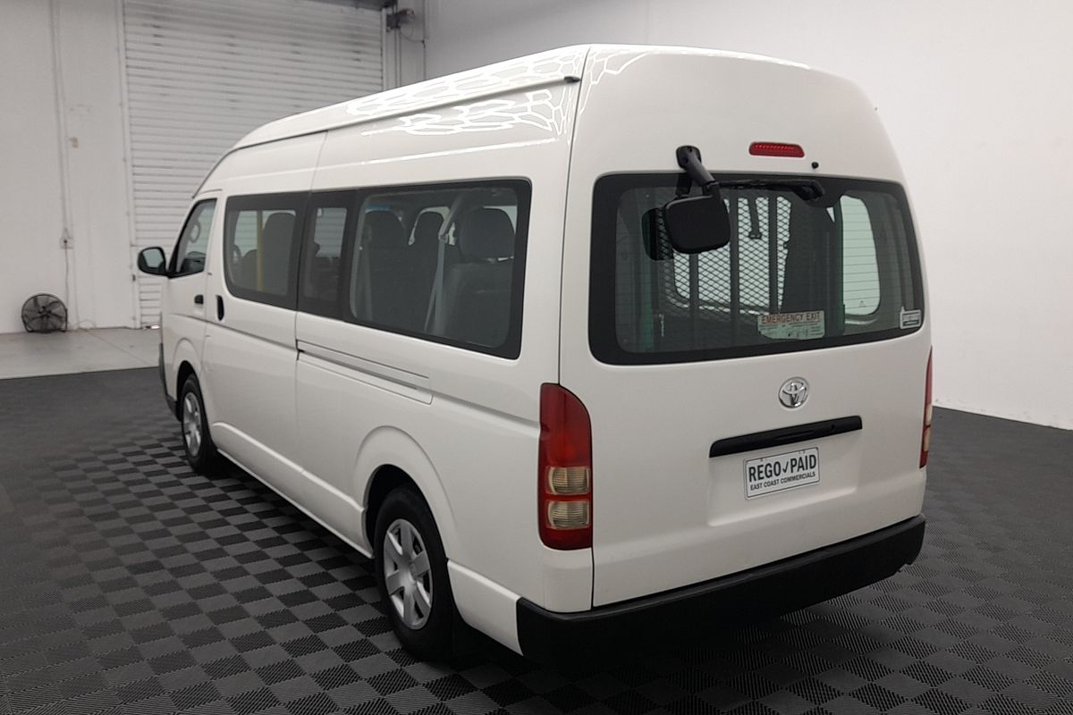 2009 Toyota Hiace Commuter KDH223R ELWB High Roof