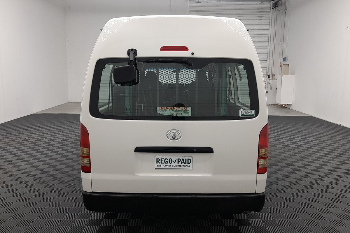 2009 Toyota Hiace Commuter KDH223R ELWB High Roof