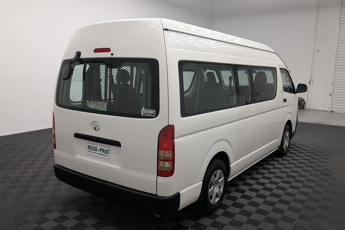 2009 Toyota Hiace Commuter KDH223R ELWB High Roof
