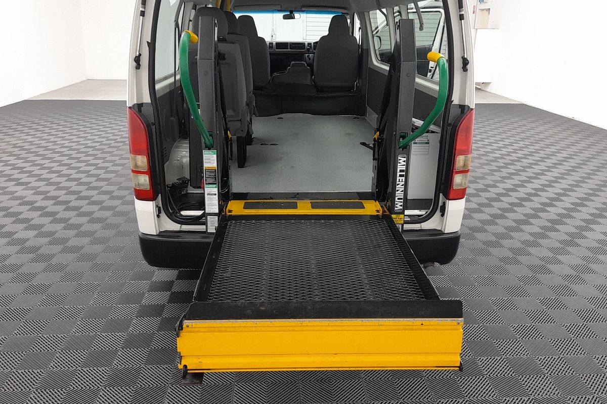 2009 Toyota Hiace Commuter KDH223R ELWB High Roof