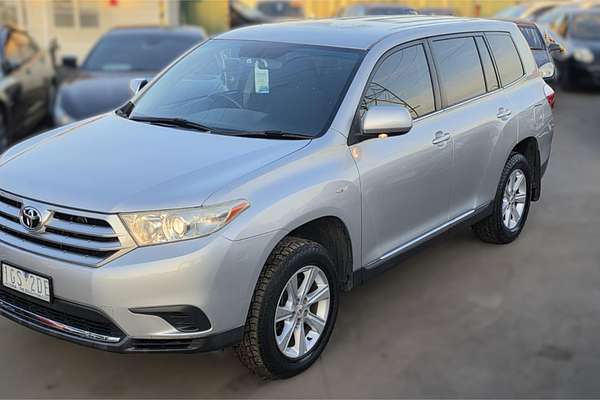 2012 Toyota Kluger KX-R (FWD) 7 SEAT GSU40R MY11 UPGRADE