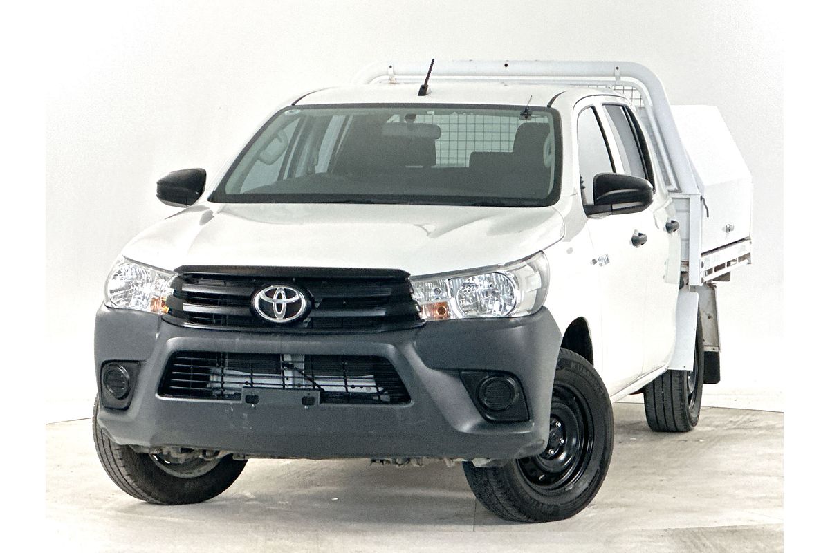 2019 Toyota Hilux Workmate TGN121R Rear Wheel Drive