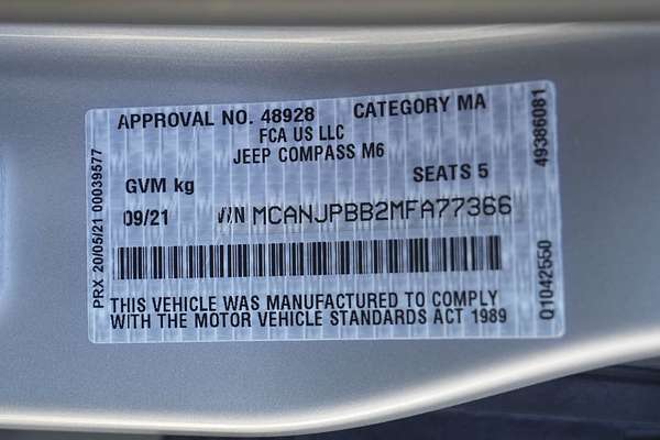 2021 Jeep Compass Launch Edition M6 thumb-21