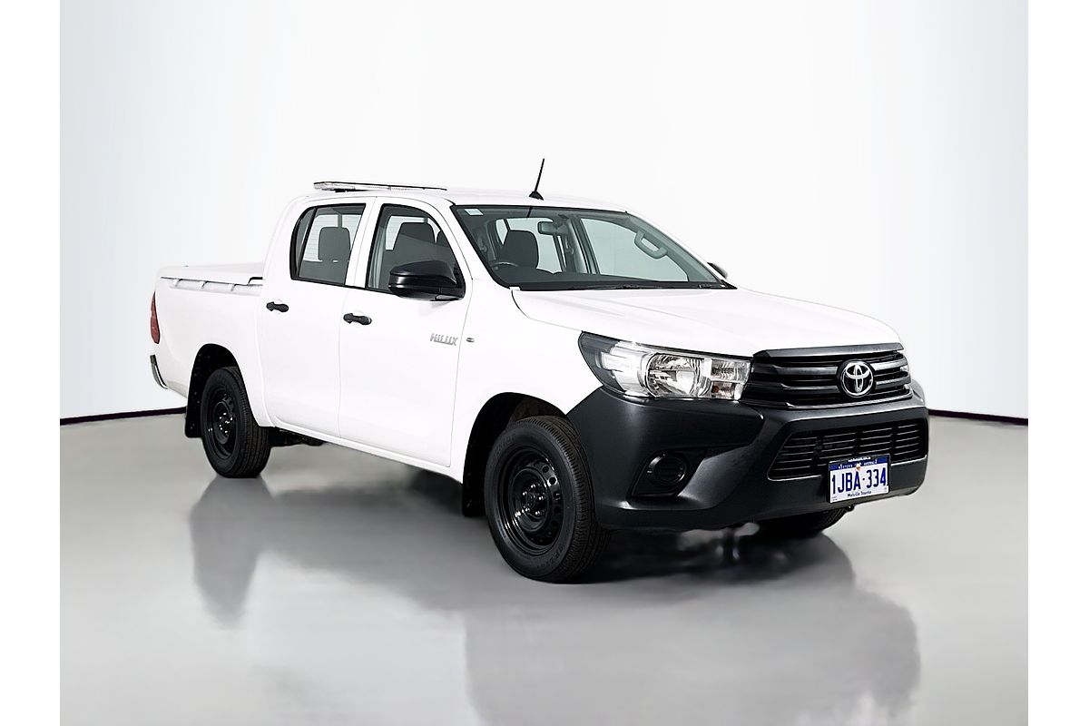 2016 Toyota Hilux Workmate TGN121R Rear Wheel Drive