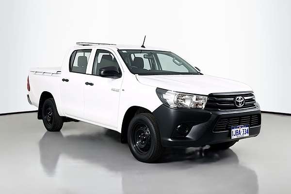 2016 Toyota Hilux Workmate TGN121R Rear Wheel Drive