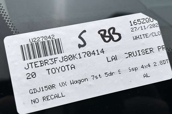 2020 Toyota Landcruiser Prado VX GDJ150R thumb-23
