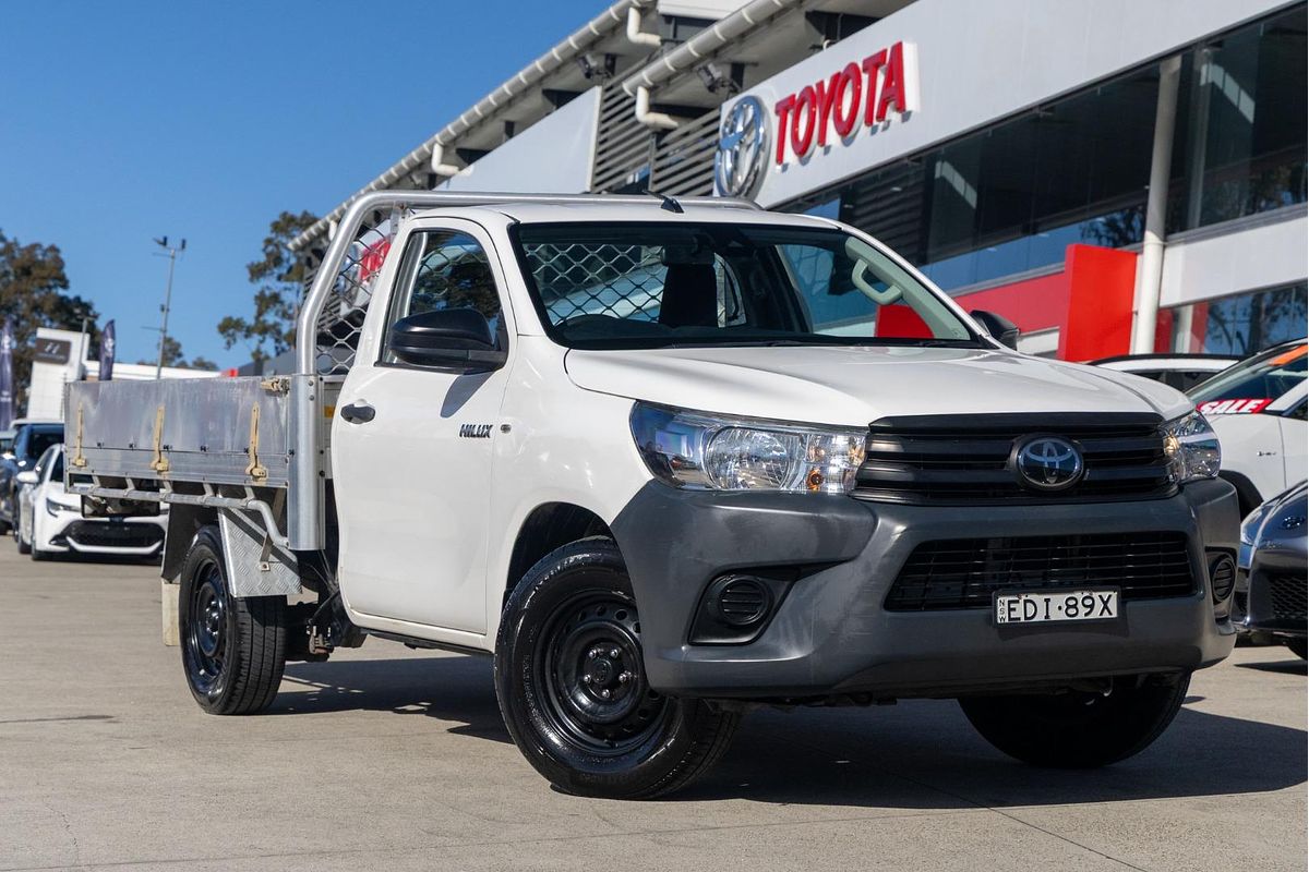 2019 Toyota Hilux Workmate TGN121R Rear Wheel Drive