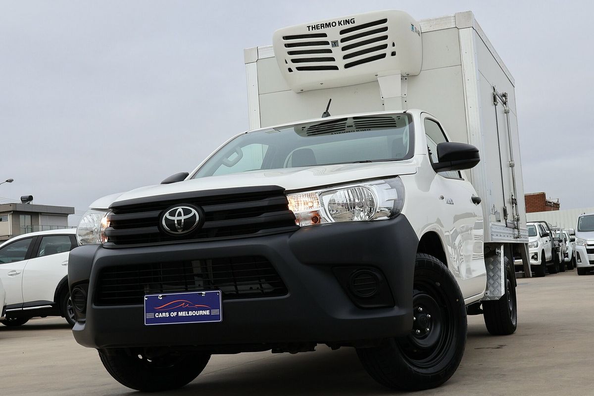 2021 Toyota Hilux Workmate TGN121R Rear Wheel Drive