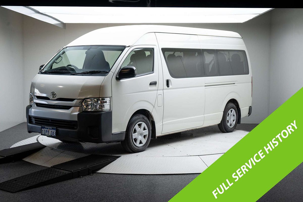 2018 Toyota Hiace Commuter TRH223R ELWB High Roof
