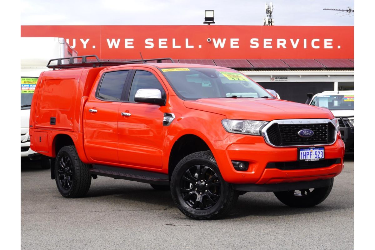 2022 Ford Ranger XLT Hi-Rider PX MkIII Rear Wheel Drive 3.2L