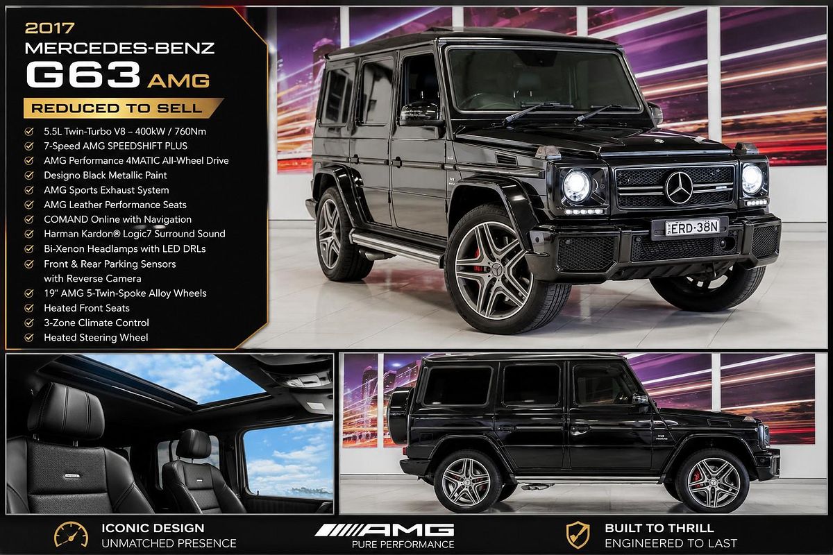 2017 Mercedes-Benz G-Class G63 AMG W463