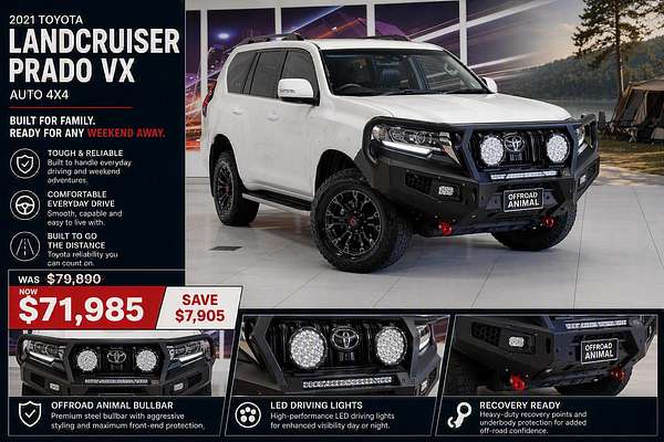 2021 Toyota Landcruiser Prado VX GDJ150R