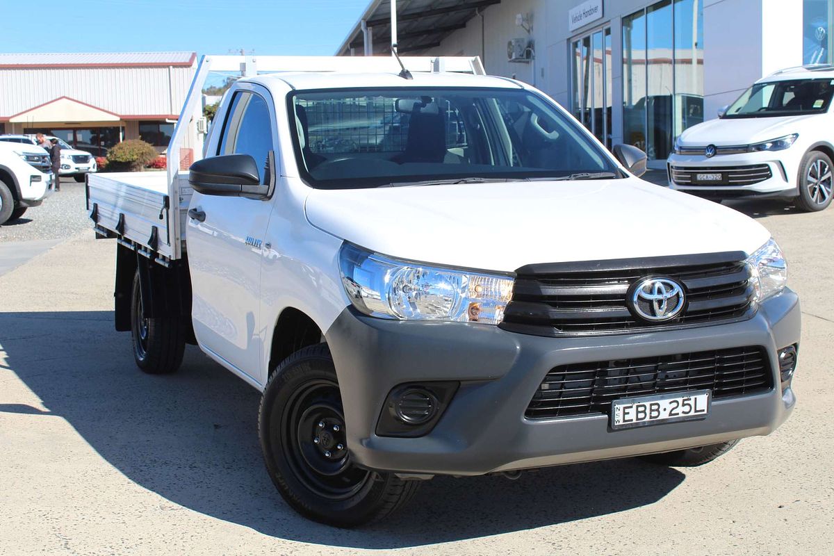 2019 Toyota Hilux Workmate TGN121R Rear Wheel Drive