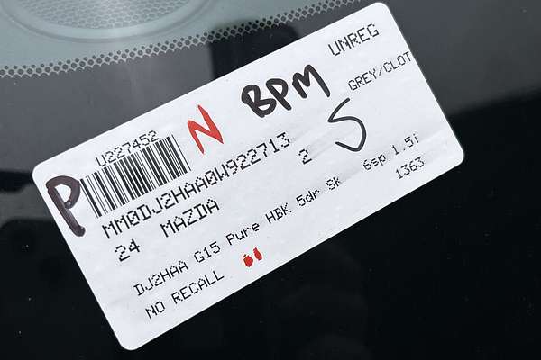 2024 Mazda 2 G15 Pure DJ Series thumb-23