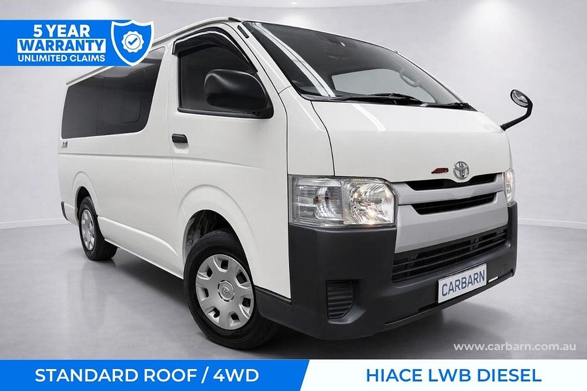 2018 Toyota Hiace DX 4WD GDH206V