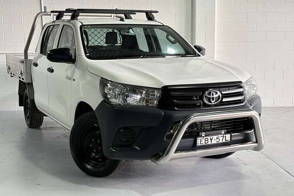 2019 Toyota Hilux Workmate TGN121R Rear Wheel Drive
