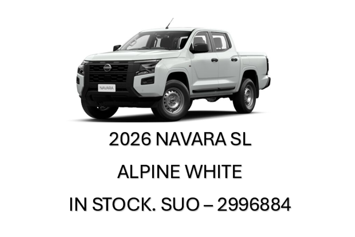 2026 Nissan Navara SL D27 4X4