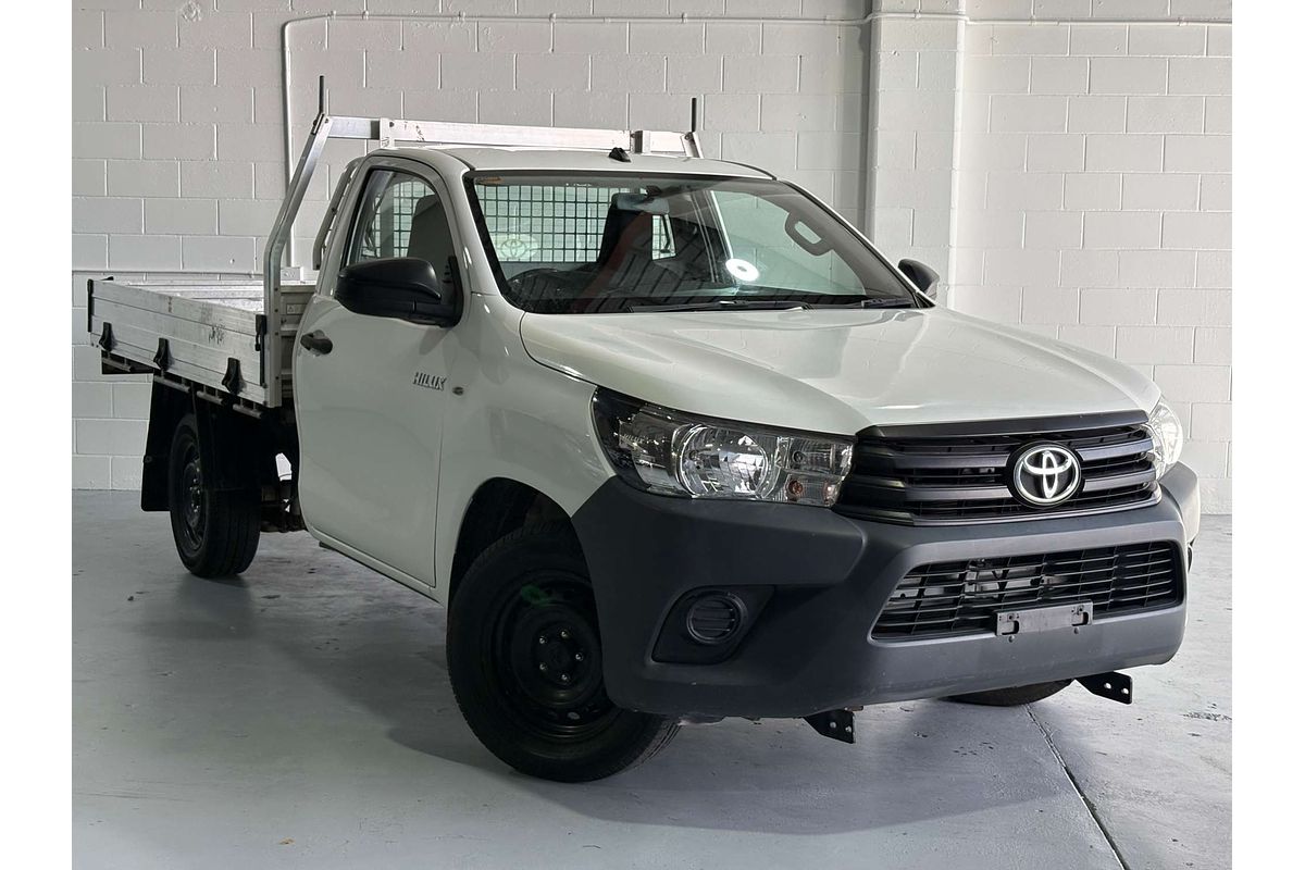 2019 Toyota Hilux Workmate TGN121R Rear Wheel Drive