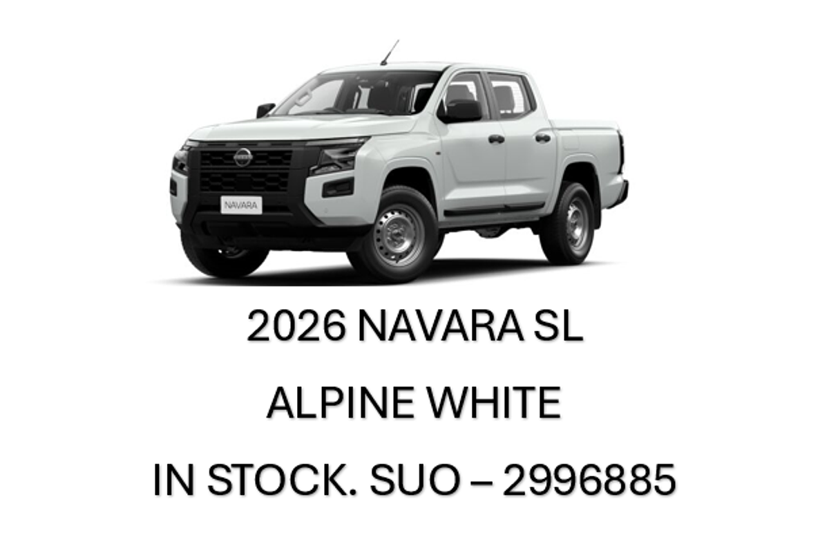 2026 Nissan Navara SL D27 4X4