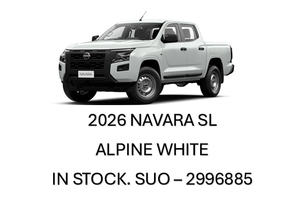 2026 Nissan Navara SL D27 4X4