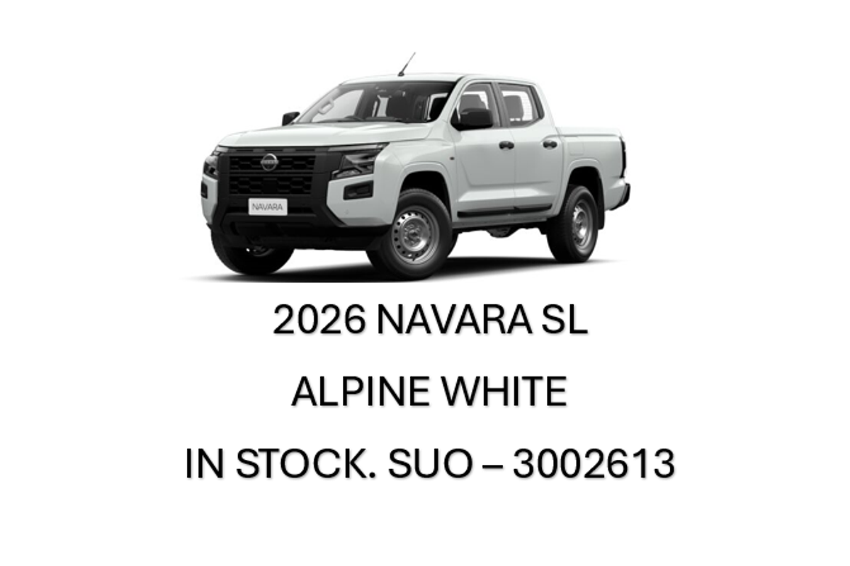 2026 Nissan Navara SL D27 4X4