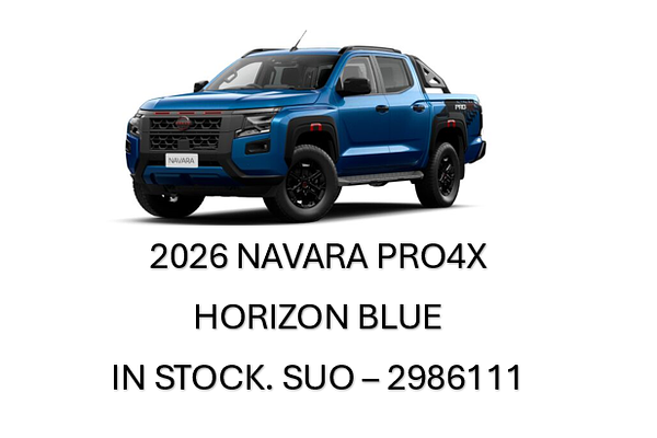 2026 Nissan Navara PRO-4X D27 4X4