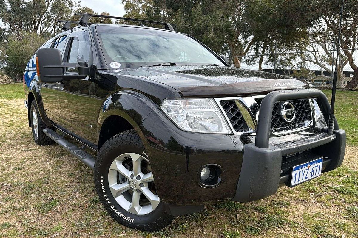 2013 Nissan Navara ST-X Blackline D40 Series 5 4X4