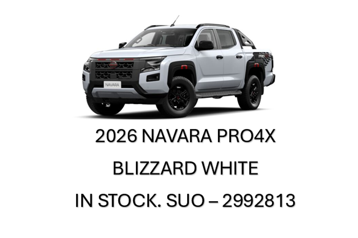 2026 Nissan Navara PRO-4X D27 4X4