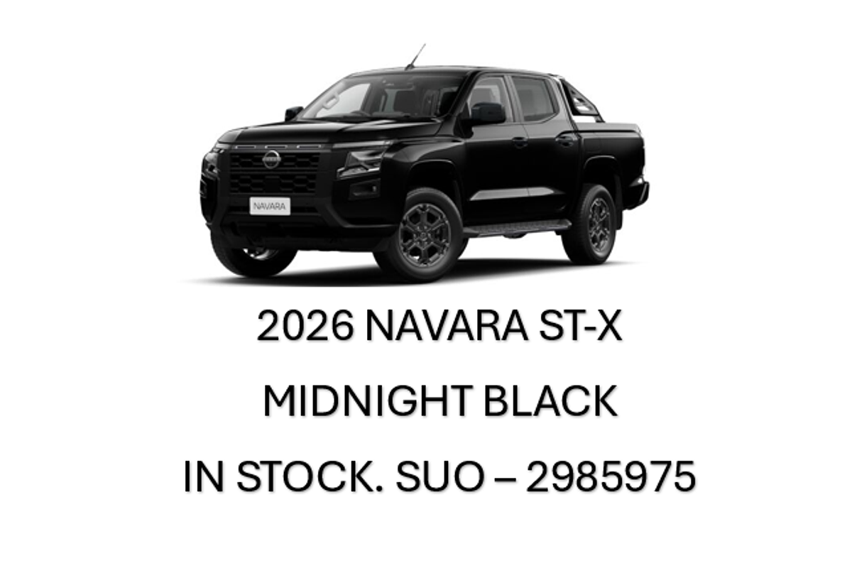 2026 Nissan Navara ST-X D27 4X4