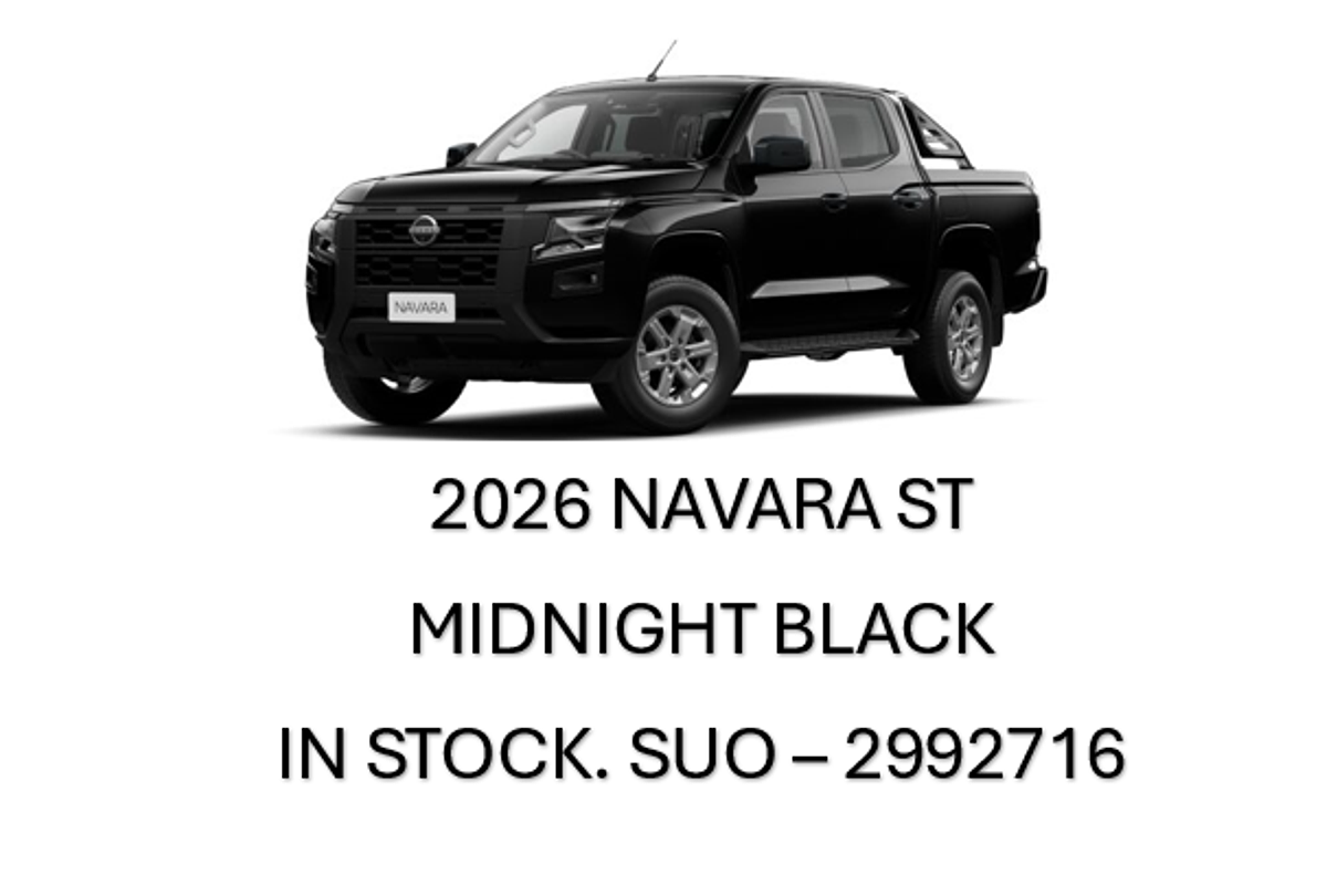 2026 Nissan Navara ST D27 4X4
