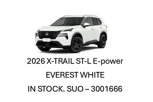 2026 Nissan X-TRAIL ST-L e-POWER T33
