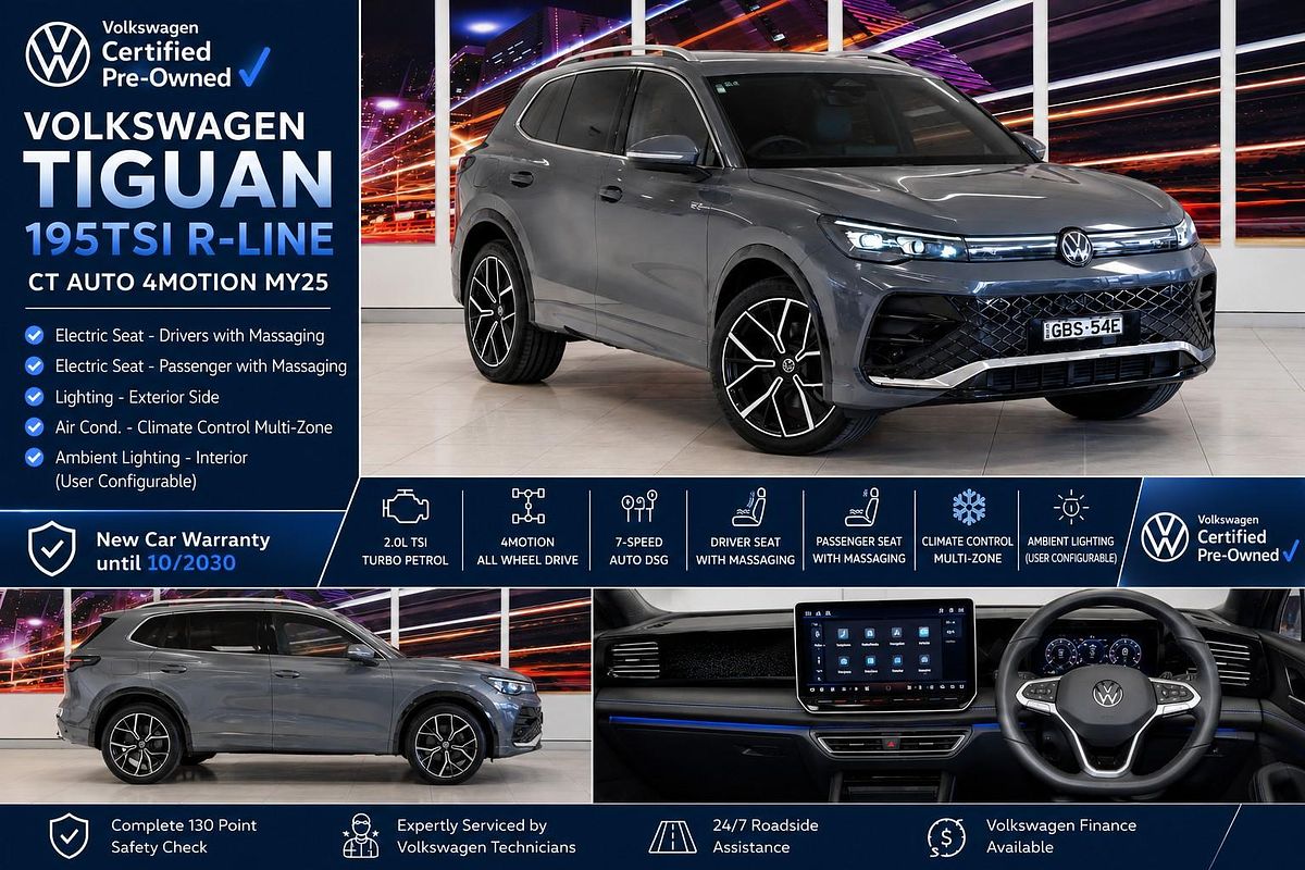 2024 Volkswagen Tiguan 195TSI R-Line CT