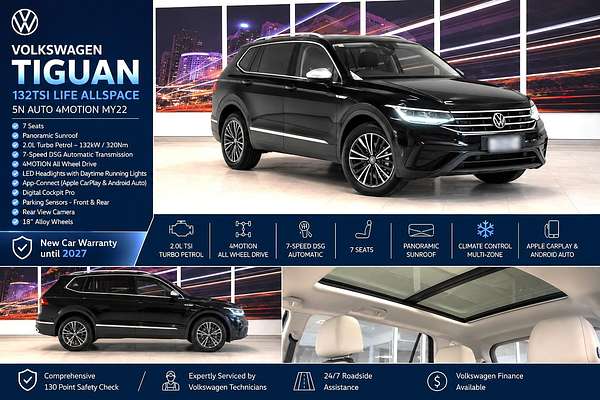 2022 Volkswagen Tiguan 132TSI Life Allspace 5N