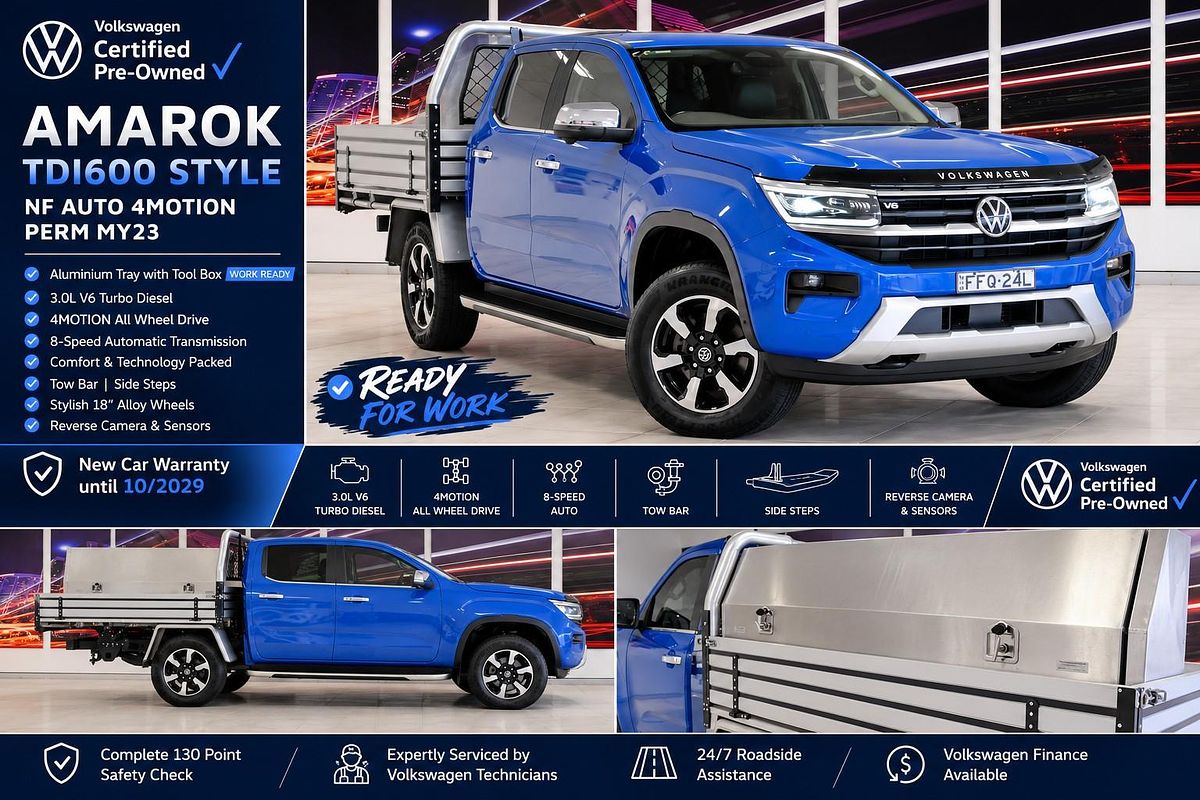 2023 Volkswagen Amarok TDI600 Style NF 4X4