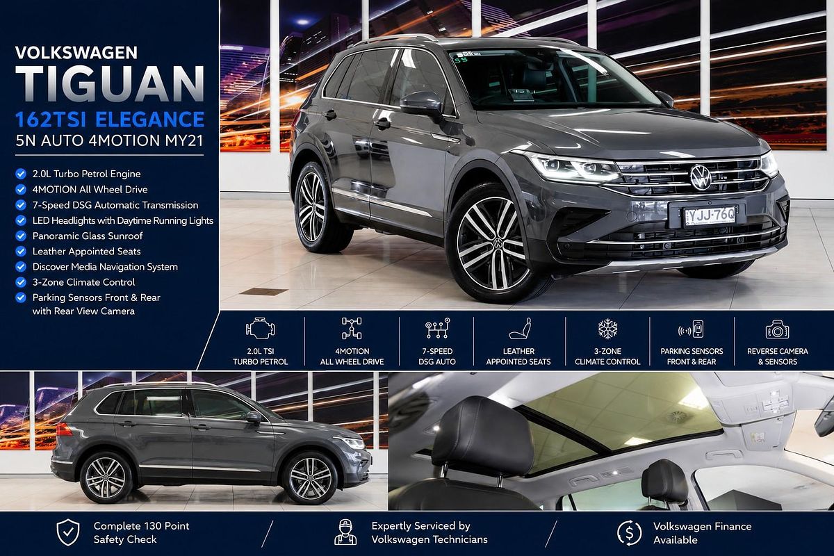 2021 Volkswagen Tiguan 162TSI Elegance 5N
