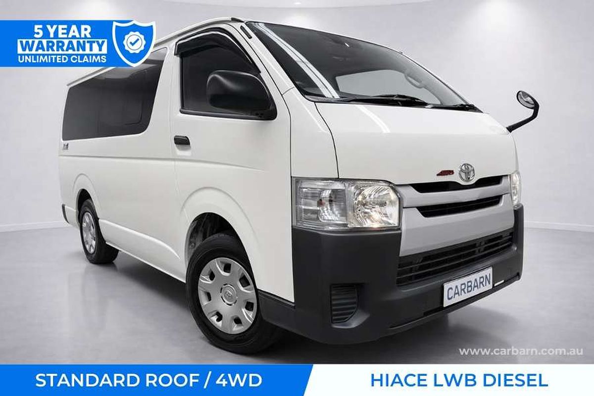 2018 Toyota Hiace KDH221R ELWB High Roof