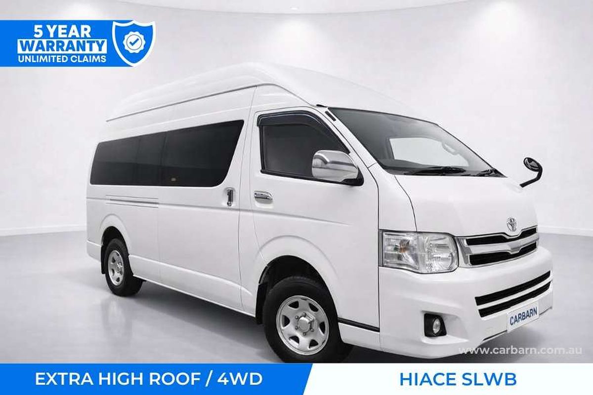 2013 Toyota Hiace SLWB TRH221R MY12 UPGRADE