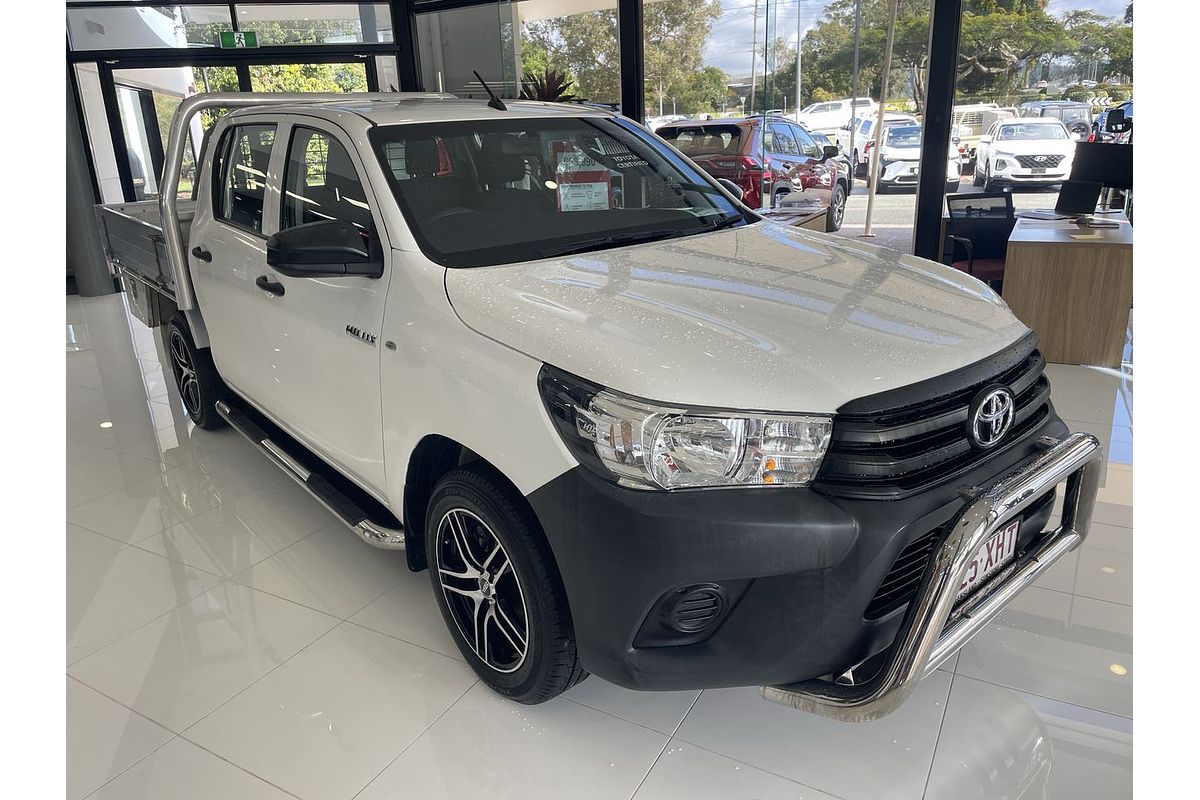 2016 Toyota Hilux Workmate TGN121R Rear Wheel Drive