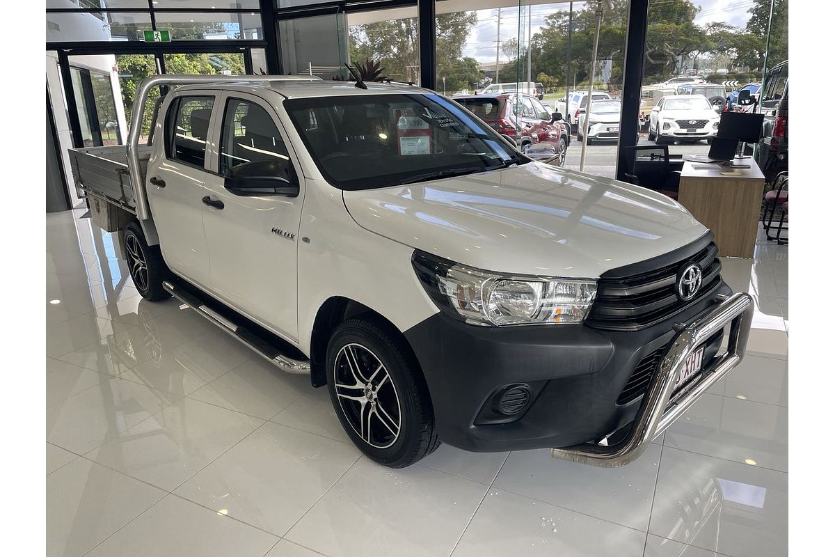 2016 Toyota Hilux Workmate TGN121R Rear Wheel Drive