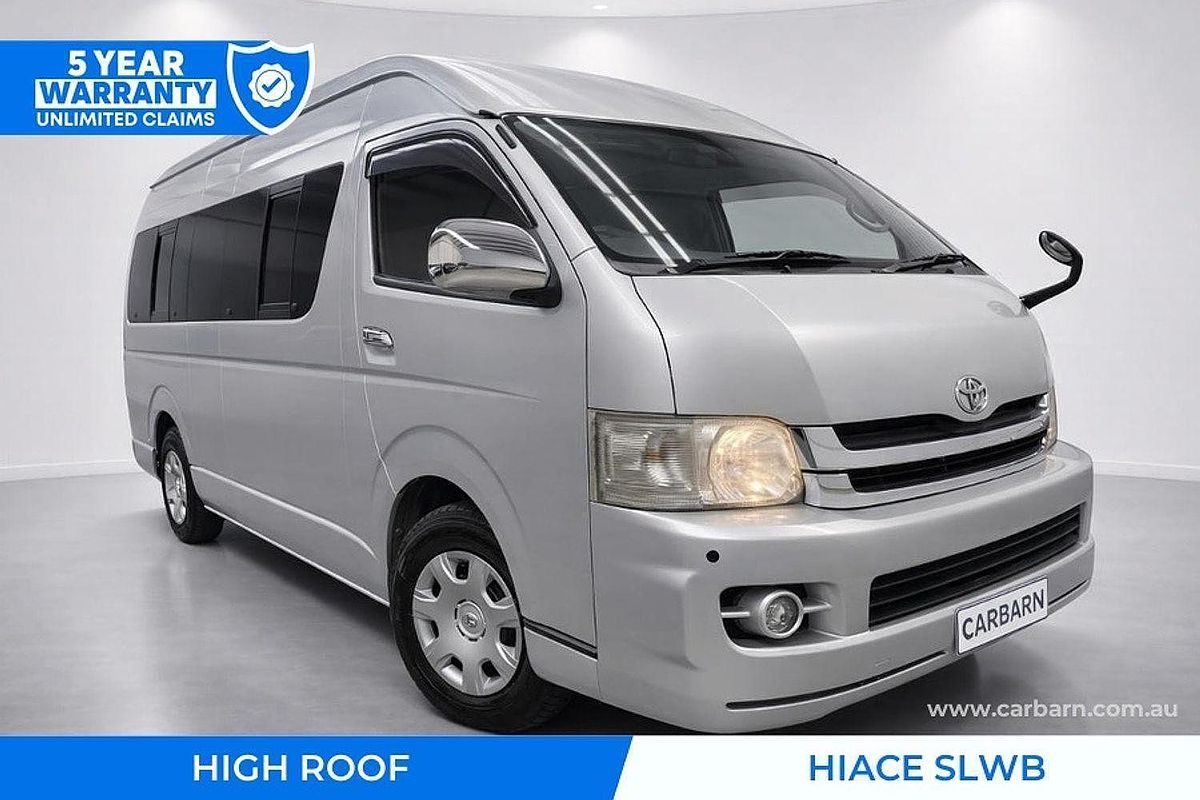 2007 Toyota Hiace Campervan TRH221K ELWB High Roof