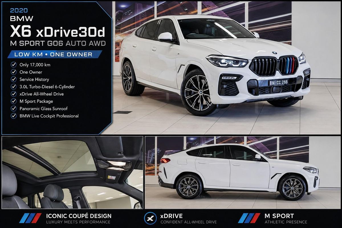 2020 BMW X6 xDrive30d M Sport G06