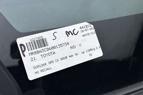 2021 Toyota Hilux SR5 GUN126R 4X4 thumb-23