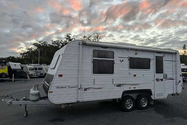 2008 Golden Eagle Caravans Deluxe Tourer CARAVAN 20'6 ISLAND BED
