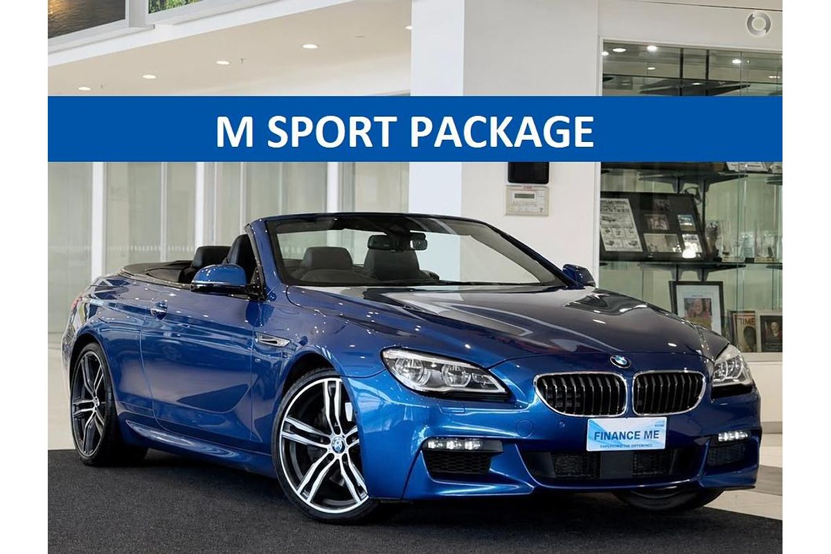 2018 BMW 6 Series 640i F12 LCI