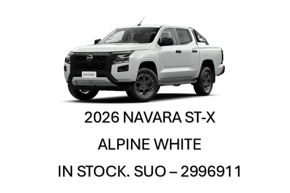 2026 Nissan Navara ST-X D27 4X4
