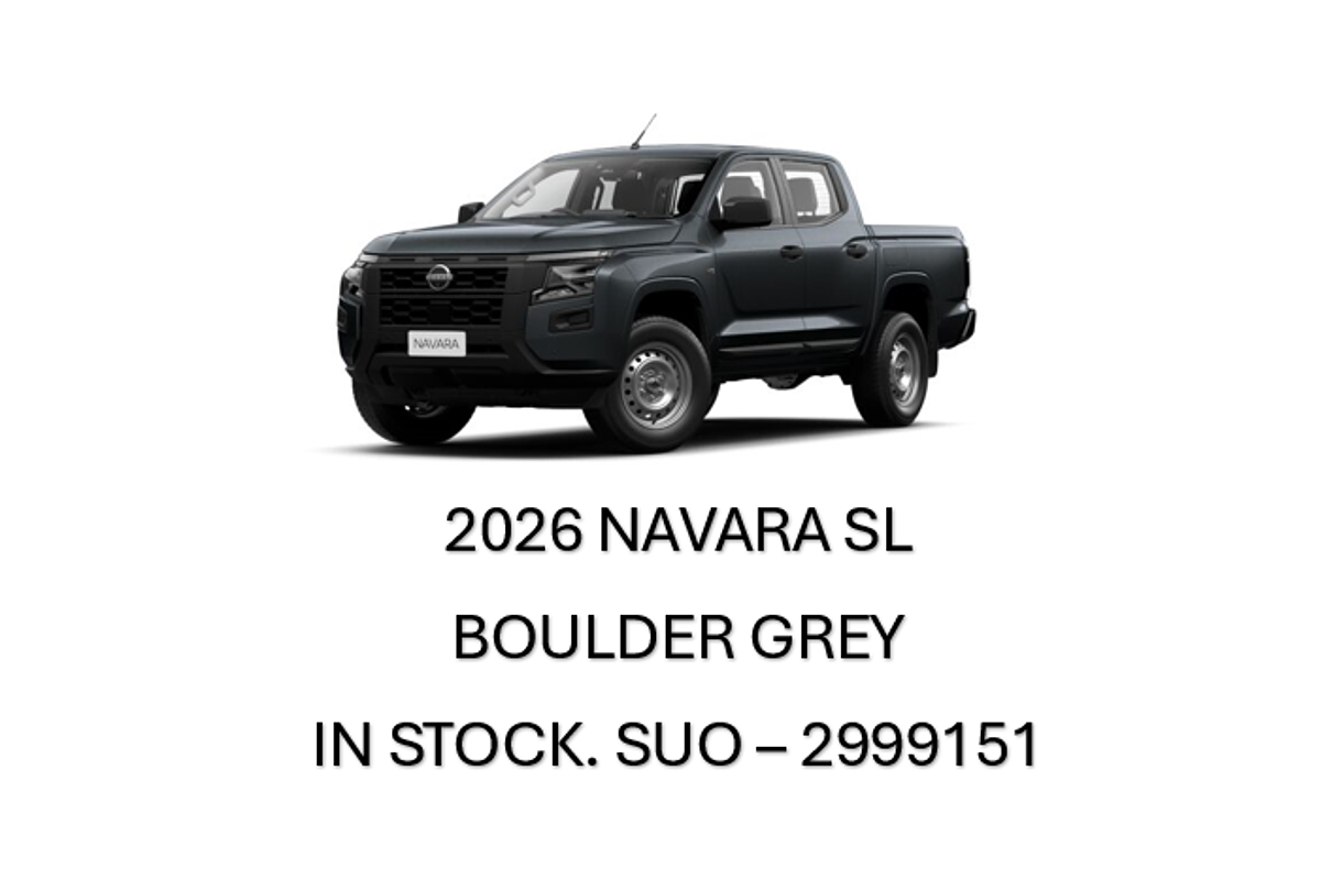 2026 Nissan Navara SL D27 4X4
