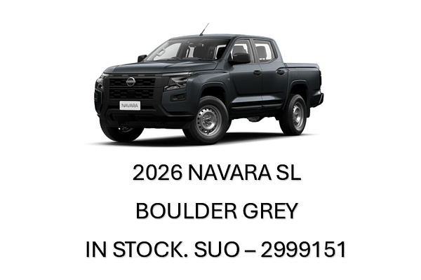 2026 Nissan Navara SL D27 4X4