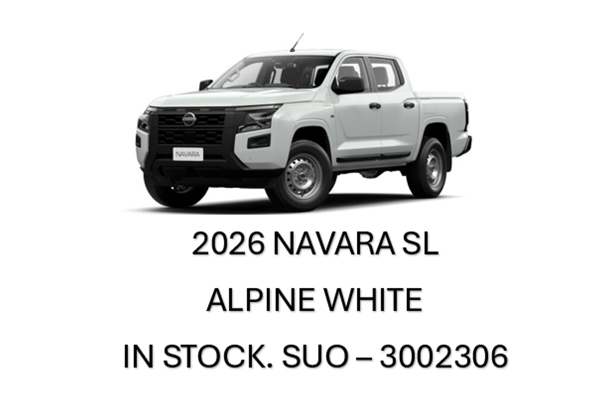 2026 Nissan Navara SL D27 4X4