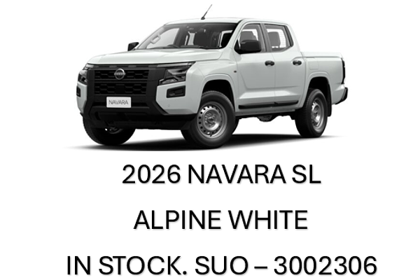 2026 Nissan Navara SL D27 4X4