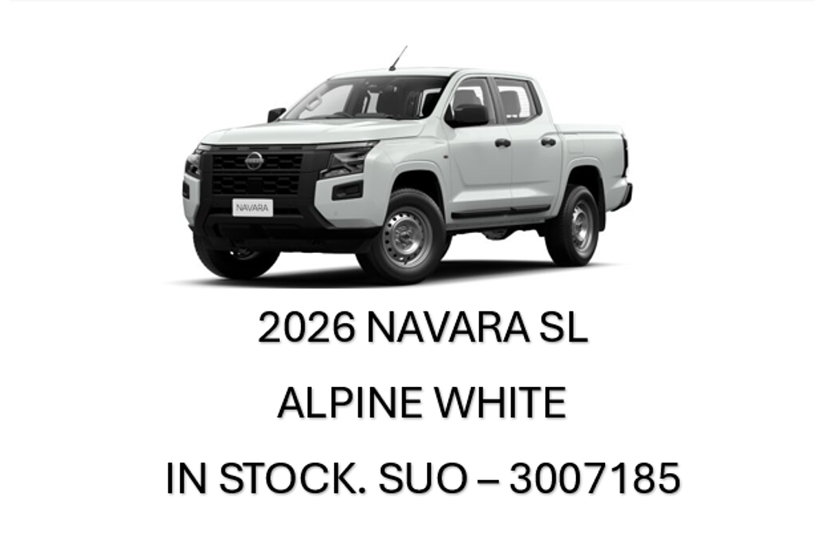 2026 Nissan Navara SL D27 4X4